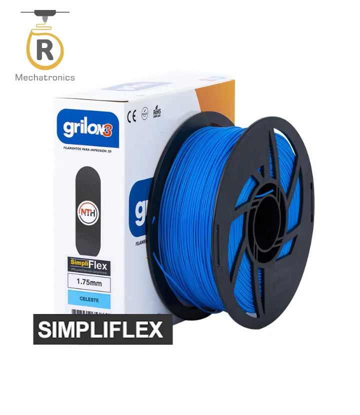Filamento Grilon3 Impresora 3D - Simpliflex Celeste 1kg