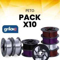 Pack de Filamentos PETG 1 KG x10