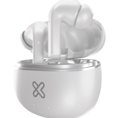 AURICULAR CON MICROFONO KLIP KTE-750WH EDGEBUDSPRO BT/MIC/ANC/TWS/TOUCH/IPX3/BLANCO