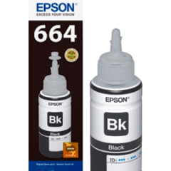 TINTA EPSON T664 120 NEGRO L1XX/L2XX/L3XX/L5XX 70 ML