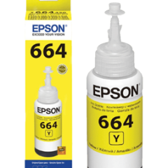 TINTA EPSON T664 420 AMARILLO L1XX/L2XX/L3XX/L5XX 70ML