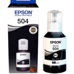 TINTA EPSON T504 120 NEGRO L4160/L4150 127ML T504120-AL