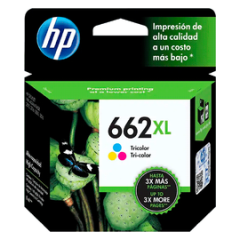 TINTA HP 662XL COLOR CZ106AL 8ML