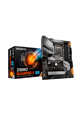 PLACA MADRE GIGABYTE 1200 Z590 GAMING X S/R/DP/3M2/DDR4/USB3.2/ATX
