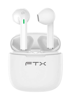 AURICULAR CON MICROFONO FTX E26P-WH BT/MIC/TWS/TOUCH/IPX6 BLANCO